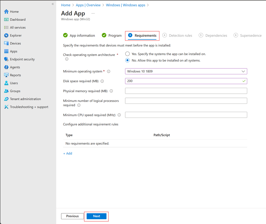 Configure .NET 8.0 Requirements