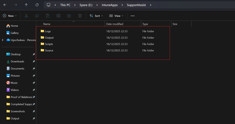 Create Working Directory